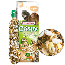 Лакомство Versele-Laga Crispy Sticks Rice&Vegetables для хомяков, крыс и мышей