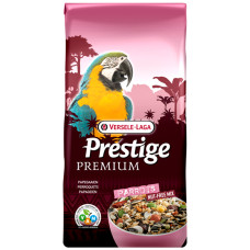 Полнорационный корм Versele-Laga Prestige Premium Parrots для крупных попугаев, 15 кг