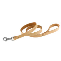 Шкіряний повідець для собак Ferplast Natural G15/120 Beige