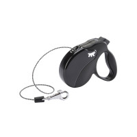 Повідець-рулетка Ferplast Amigo Cord Mini Black для собак із шнуром