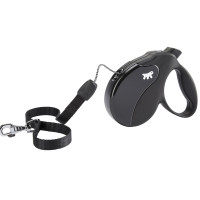 Повідець-рулетка Ferplast Amigo Cord S Black для собак із шнуром