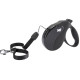 Повідець-рулетка Ferplast Amigo Cord S Black для собак із шнуром