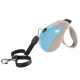 Повідець-рулетка Ferplast Amigo Cord M Light Blue для собак із шнуром