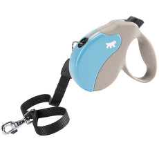 Повідець-рулетка Ferplast Amigo Cord L Light Blue для собак із шнуром