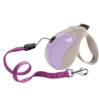 Повідець-рулетка Ferplast Amigo Cord L Lilac для собак зі шнуром