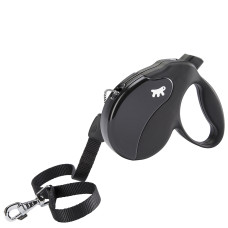 Поводок-рулетка Ferplast Amigo Cord Long Black для собак cо шнуром