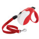 Повідець-рулетка Ferplast Amigo Cord Long Red для собак із шнуром