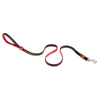 Повідець для собак з еко-шкіри Ferplast Lux G15/110 Red