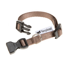 Нейлоновий нашийник для собак Ferplast Club C10/32 Marrone