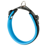 Нашийник для собак на м'якій підкладці Ferplast Ergofluo C15/42 Blu
