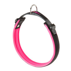 Ошейник для собак на мягкой подкладке Ferplast Ergofluo C25/51 Fuchsia