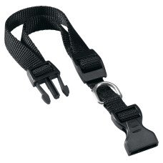 Нейлоновий нашийник для собак Ferplast Club C40/70 Nero