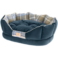 М'який лежак для котів та собак Ferplast Charles 60 Blue