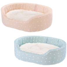 Лежак для кішок та собак з бавовни та хутра Ferplast Dandy F 45 Puppy
