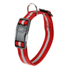 Светоотражающий ошейник для собак Ferplast Club Reflex C25/70 Red