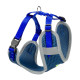 Технологичная нейлоновая шлейка для собак и кошек Ferplast Nikita P XXS Blue