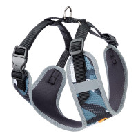 Тренувальна нейлонова шлейка для собак та кішок Ferplast Nikita Fashion S Azzurro
