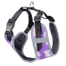 Тренировочная нейлоновая шлейка для собак и кошек Ferplast Nikita Fashion S Viola