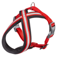 Светоотражающая шлейка для собак Ferplast Daytona P Cross XS Red