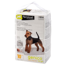 Пеленки для собак с клейкими краями Ferplast Genico Large