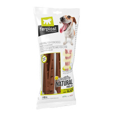Жевательная игрушка для собак со вкусом говядины Ferplast Natural Beef Helix Bag M