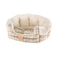 Небольшая софа из мягкой ткани для собак и кошек Ferpalst Etoile 4 Beige