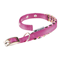 Нейлоновий нашийник для собак Ferplast Daytona Fantasy C15/35 Fuchsia