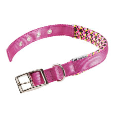 Нейлоновий нашийник для собак Ferplast Daytona Fantasy C25/45 Fuchsia