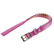 Нейлоновий нашийник для собак Ferplast Daytona Fantasy C25/53 Fuchsia