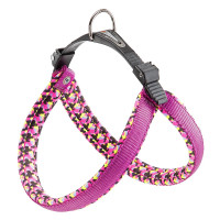 Эргономичная шлейка для собак Ferplast Agila Fantasy 3 Fuchsia
