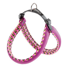 Эргономичная шлейка для собак Ferplast Agila Fantasy 4 Fuchsia