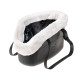 М'яка зимова переноска для маленьких собак Ferplast With-Me Winter Black