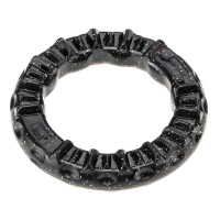 Жевательная игрушка для собак, кольцо, наполняется лакомствами Ferplast Smile XS Black