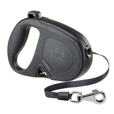 Рулетка Ferplast Flippy One Tape L Black для собак с лентой