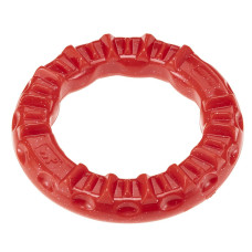 Жевательная игрушка для собак, кольцо, наполняется лакомствами Ferplast Smile S Red