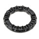 Жувальна іграшка для собак, кільце, наповнюється ласощами Ferplast Smile S Black