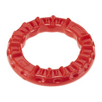 Жевательная игрушка для собак, кольцо, наполняется лакомствами Ferplast Smile M Red