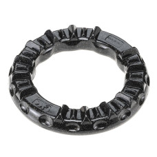 Жевательная игрушка для собак, кольцо, наполняется лакомствами Ferplast Smile L Black