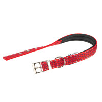 Світловідбиваючий нашийник для собак Ferplast Daytona Deluxe C25/53 Red
