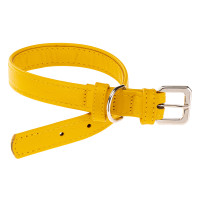 Нашийник із натуральної шкіри для собак Ferplast Vogue CF20/39 Yellow
