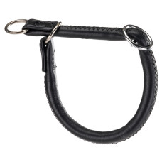 Ошейник-полуудавка для собак из натуральной кожи Ferplast Vogue CS10/35 Black