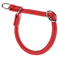 Ошейник-полуудавка для собак из натуральной кожи Ferplast Vogue CS10/35 Red