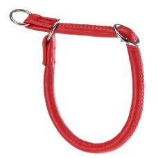 Ошейник-полуудавка для собак из натуральной кожи Ferplast Vogue CS10/40 Red
