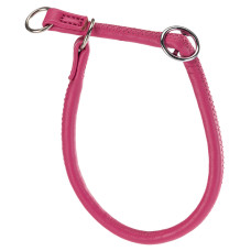 Ошейник-полуудавка для собак из натуральной кожи Ferplast Vogue CS10/50 Fuchsia