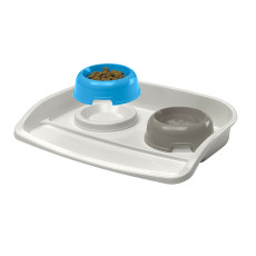 Пластикові миски на підставці Ferplast Maxi Lindo, 1 л
