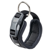 Нашийник для собак з відбиваючими елементами Ferplast Genius C15/35 Black