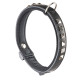 Шкіряний нашийник для собак Ferplast Giotto Luxor Black C20/39