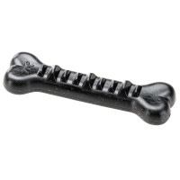 Жевательная игрушка для собак, кость, наполняется кусочками Ferplast Smile Bone S Black