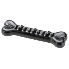 Жевательная игрушка для собак, кость, наполняется кусочками Ferplast Smile Bone S Black