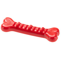 Жевательная игрушка для собак, кость, наполняется кусочками Ferplast Smile Bone S Red